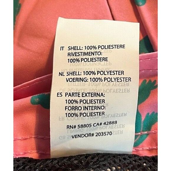 True Nation Mens Swim Trunks 4XL Lined Pink Green Alligator Drawstring NWT - Picture 2 of 10